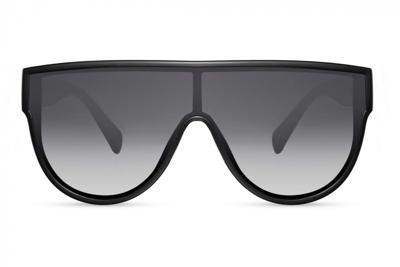 CWI zonnebril shield dames volledig omrand cat. 3 zwart/smoke CWI zonnebril shield dames volledig omrand cat. 3 zwart/smoke