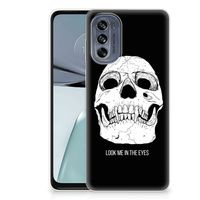 Silicone Back Case Motorola Moto G62 5G Skull Eyes