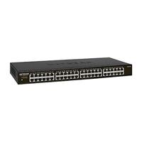 NETGEAR GS348 Unmanaged Gigabit Ethernet (10/100/1000) 1U Zwart