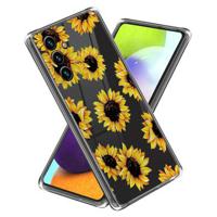 Samsung Galaxy A25 Stijlvolle Ultradunne TPU Hoesje - Zonnebloemen - thumbnail