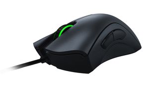 RAZER DeathAdder Essential Ergonomische gaming-muis Kabelgebonden Optisch Zwart 5 Toetsen 6400 dpi Ergonomisch, Verlicht