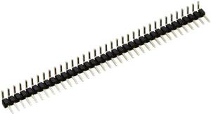 TRU COMPONENTS Male header (standaard) Aantal rijen: 1 Aantal polen per rij: 6 TC-2506398 1 stuk(s)