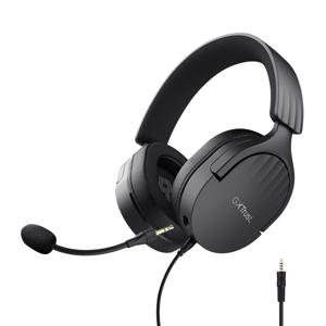 Trust GXT 489 Fayzo Over Ear headset Gamen Kabel Stereo Zwart