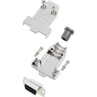 encitech DTNT09-M-DBS-K 6355-0070-21 D-sub female connectorset 180 ° Aantal polen: 9 Soldeerkelk 1 set(s)