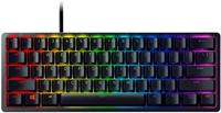 Razer Huntsman Mini (Rode Schakelaar) - Compact 60% gaming toetsenbord (Lineaire Optische Schakelaars, Doubleshot PBT toetskappen, Afneembare USB-C kabel) QWERTY US layout | Zwart