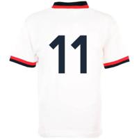 Cagliari Retro Voetbalshirt 1969-1970 + Nummer 11 (Riva)