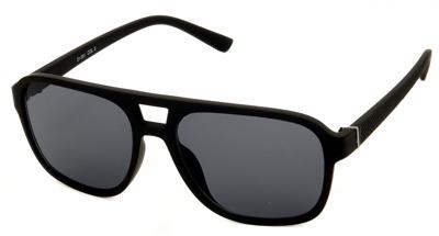 Kost zonnebril 21 051 unisex rechthoekig zwart/blauw