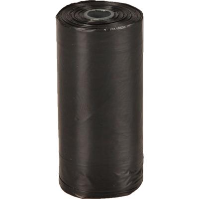 Poepzakjes Basic Zwart - 8 stuks 8 x 15 zakjes Flamingo Zwart