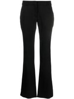 Acne Studios pantalon évasé à taille basse - Noir