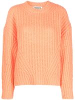 Essentiel Antwerp pull nervuré à épaules tombantes - Orange