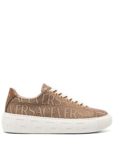 Versace baskets Versace Allover Greca - Marron