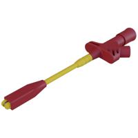 SKS Hirschmann KLEPS 2800 rt Veiligheids-krokodilklem Steekaansluiting 4 mm CAT III 1000 V Rood - thumbnail