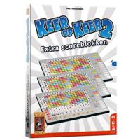 999 Games scoreblokken Keer op Keer 2 papier 3 stuks