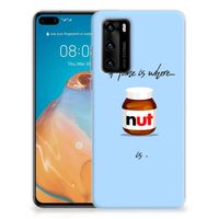 Huawei P40 Siliconen Case Nut Home - thumbnail