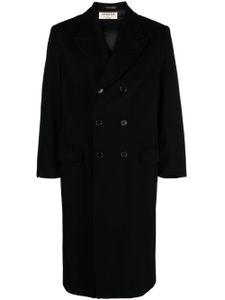 A.N.G.E.L.O. Vintage Cult manteau long à boutonnière croisée (1990) - Noir