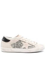 Golden Goose baskets Superstar en daim à paillettes - Tons neutres