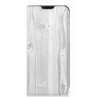 Motorola Moto E7 Power | E7i Power Book Wallet Case White Wood - thumbnail