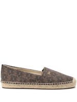 Michael Michael Kors espadrilles Kendrick à motif monogrammé - Marron