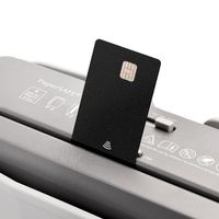 Dahle PS 60 Papierversnipperaar 6 vellen Strip cut 6 mm P-2 11 l Ook geschikt voor Nietjes, Creditcards - thumbnail