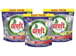 Dreft Original All in One Regular Vaatwastabletten - Lemon - 270 stuks