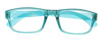 Lifetime Vision leesbril opvouwbaar unisex blauw sterkte +1.50