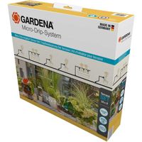 Micro-Drip-Bewatering Terras Set (30 planten) Druppelaar