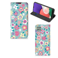 Samsung Galaxy A22 5G Smart Cover Flower Power - thumbnail