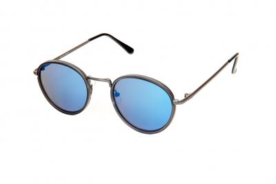 Kost zonnebril unisex blauw/zwart (20 124)