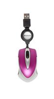 Go Mini Optical Travel Mouse - Muis - rechts- en linkshandig - optisch - 3 knoppen - met bekabeling - USB