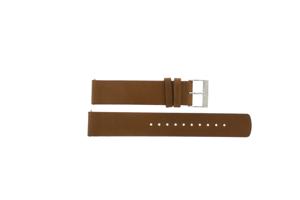 Horlogeband Skagen SKW6446 / SKW6457 Leder Cognac 18mm