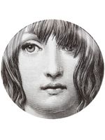 Fornasetti assiette imprimée - Blanc