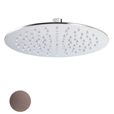 Sub 199 hoofddouche 25 cm koper 02, koper 02