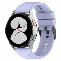 By Qubix - Siliconen gesp bandje - Lila - Compatible met Garmin Vivoactive 6 / Vivoactive 5 / Vivoactive 3 - Compatible Garmin bandje - Bandbreedte: 20mm