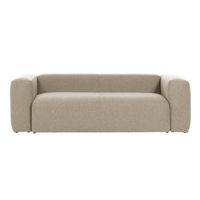 Kave Home 3-zits Bank Blok 240cm - Beige - thumbnail