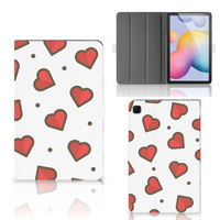 Samsung Galaxy Tab S6 Lite | S6 Lite (2022) Tablet Hoes Hearts - thumbnail