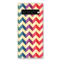 Google Pixel 6 Pro TPU bumper Zigzag Multi Color