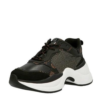 GUESS Jennea 2 chunky sneakers met glitters zwart GUESS Jennea 2 chunky sneakers met glitters zwart