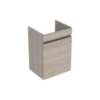 Geberit Renova Plan fonteinonderkast met deur 60,5 x 43,5 x 34,5 cm, licht noten hickory