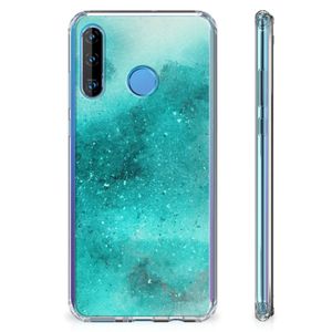 Back Cover Huawei P30 Lite Painting Blue