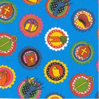 Geschenkpapier rol Sint Silver 50 centimeter x 200 meter