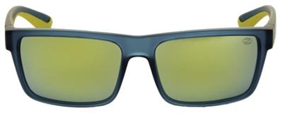 Ozzie sportzonnebril unisex blauw/geel