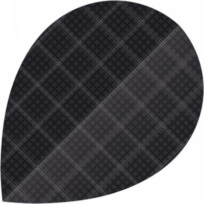 Bull's flights Nylon Pear 150 micron zwart Bull's flights Nylon Pear 150 micron zwart