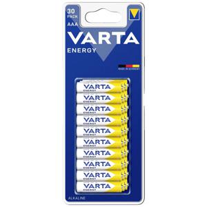 Varta ENERGY AAA Bli 30 AAA batterij (potlood) Alkaline 1.5 V 30 stuk(s)