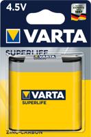 Platte batterij (4,5V) Varta Superlife 3LR12 Zink-kool 2700 mAh 1 stuk(s)