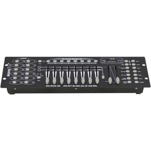 Eurolite DMX Operator 192 DMX controller 16-kanaals 19 inch bouwvorm, Sound-to-light