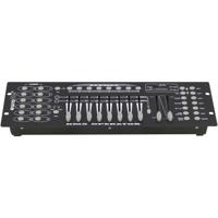 Eurolite DMX Operator 192 DMX controller 16-kanaals 19 inch bouwvorm, Sound-to-light