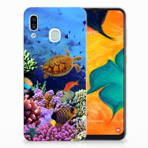 Samsung Galaxy A30 TPU Hoesje Vissen