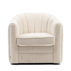 Rivièra Maison Draaibare Fauteuil St. Lewis Bouclé - Zand