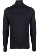 John Smedley pull Cherwell à col roulé - Gris