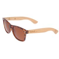 Wave hawaii Zonnebril bamboo Taka unisex blank/bruin